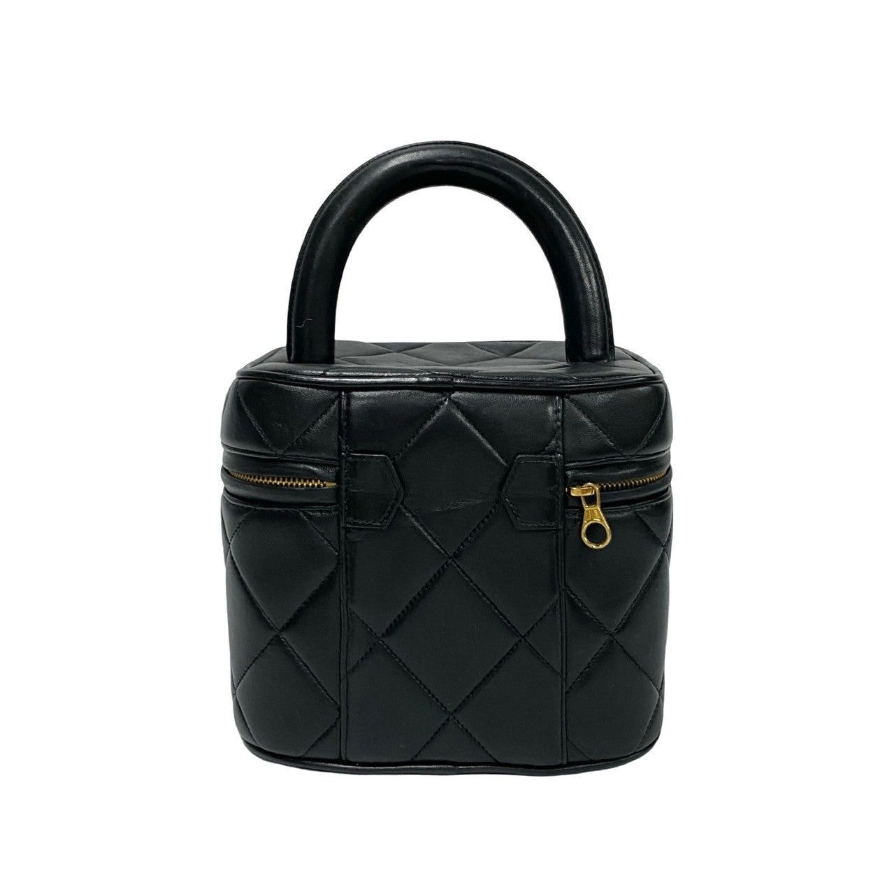 Chanel Chanel Handbag Black Leather Size ONE SIZE - 4 Thumbnail