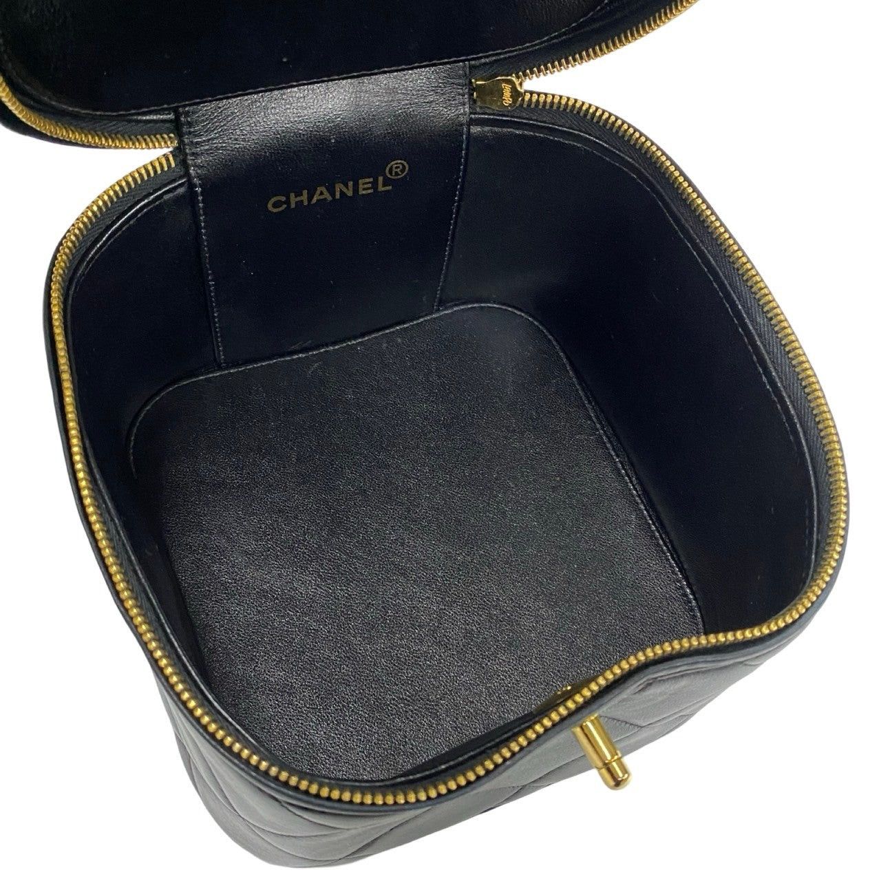 Chanel Chanel Handbag Black Leather Size ONE SIZE - 9 Thumbnail