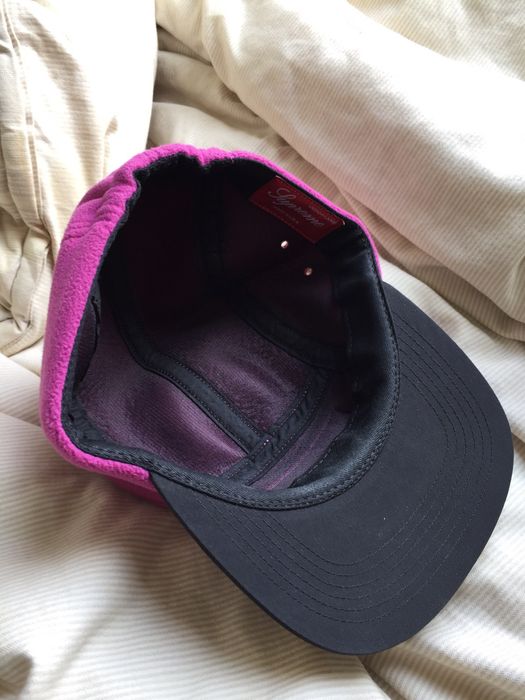 Supreme Supreme Polartec® Fleece Fitted Camp Cap Magenta F/W 2015