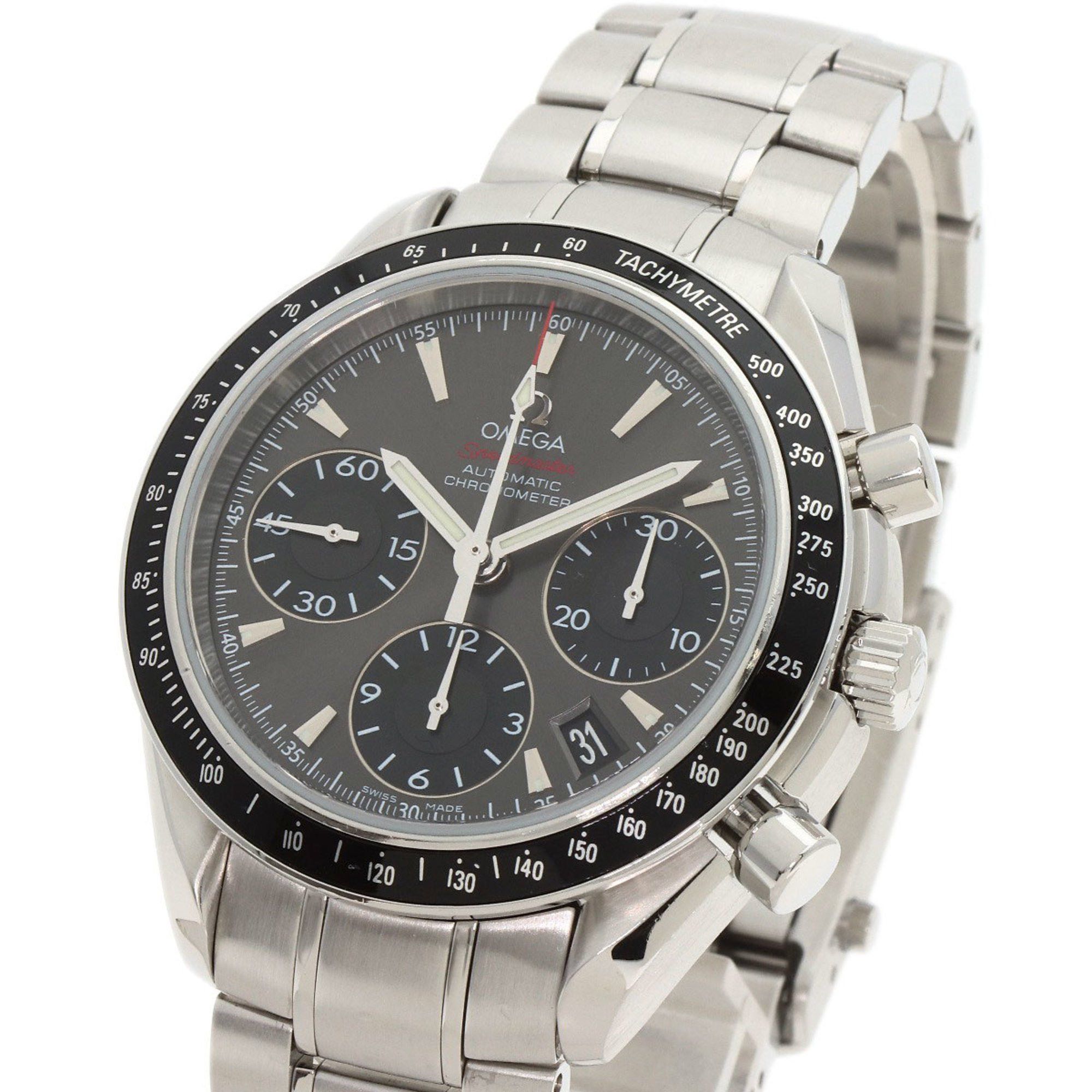 Omega OMEGA 323.30.40.40.06.001 Speedmaster Date Watch Stainless Steel SS Men's Size ONE SIZE - 3 Thumbnail