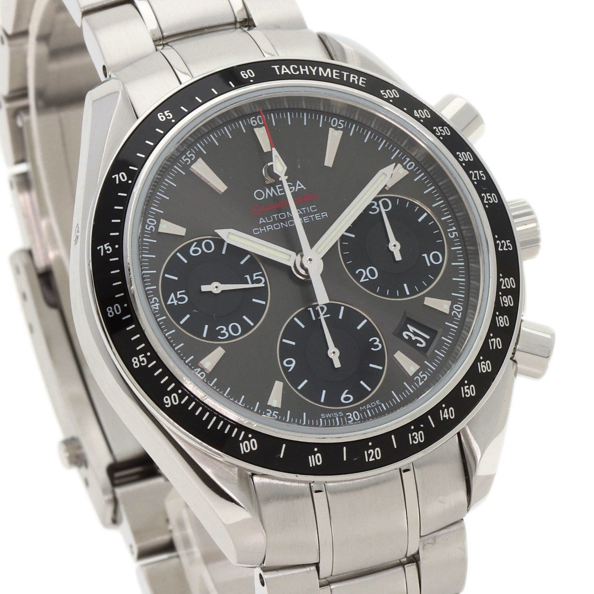 Omega OMEGA 323.30.40.40.06.001 Speedmaster Date Watch Stainless Steel SS Men's Size ONE SIZE - 4 Thumbnail
