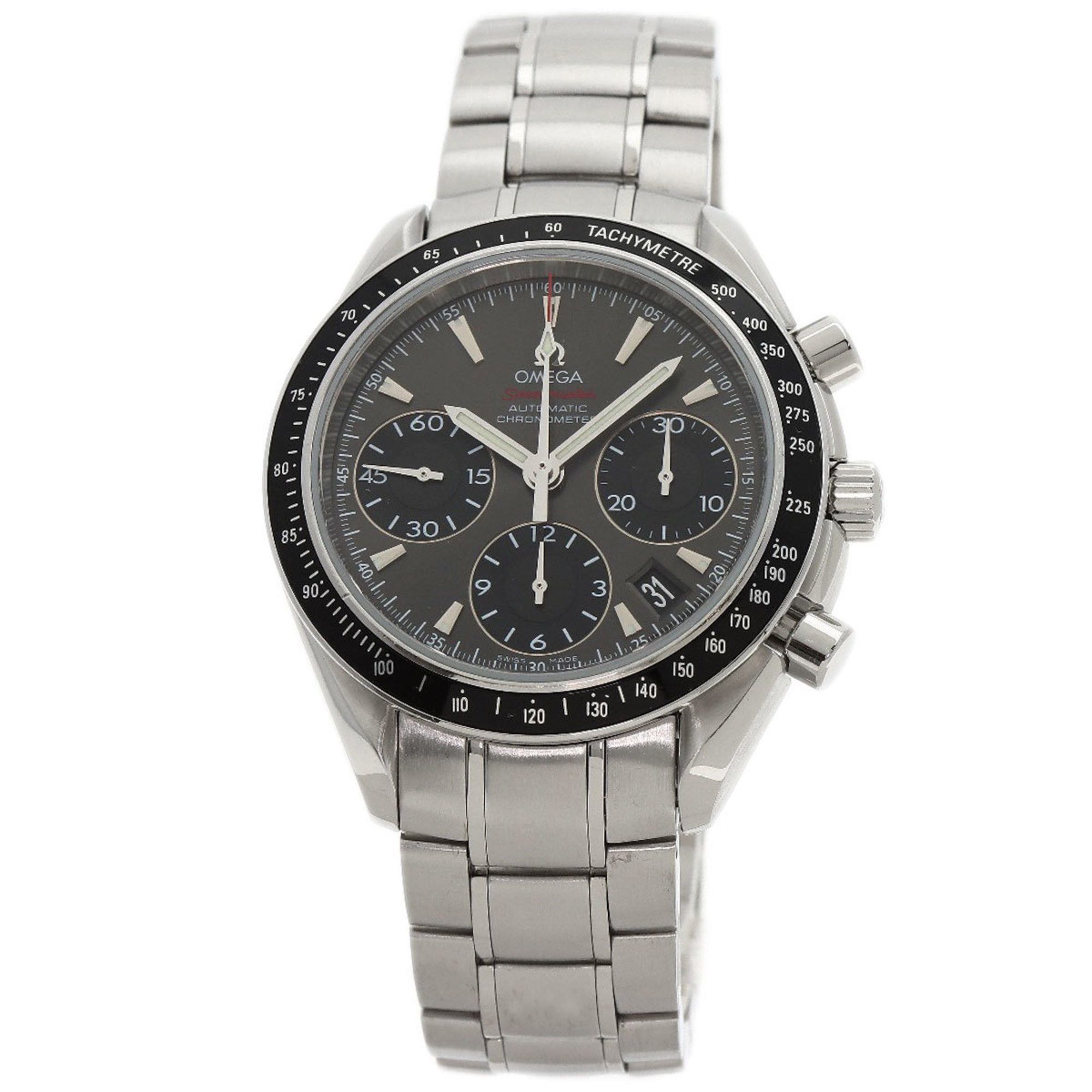 Omega OMEGA 323.30.40.40.06.001 Speedmaster Date Watch Stainless Steel SS Men's Size ONE SIZE - 11 Thumbnail