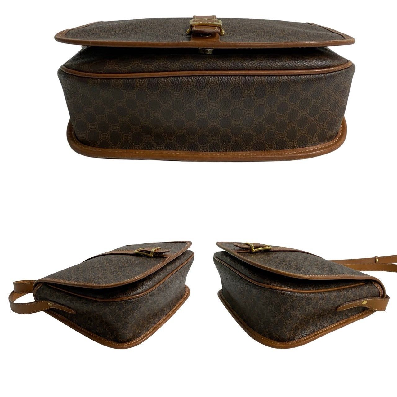 Celine Celine Shoulder Bag Brown Leather Size ONE SIZE - 6 Thumbnail