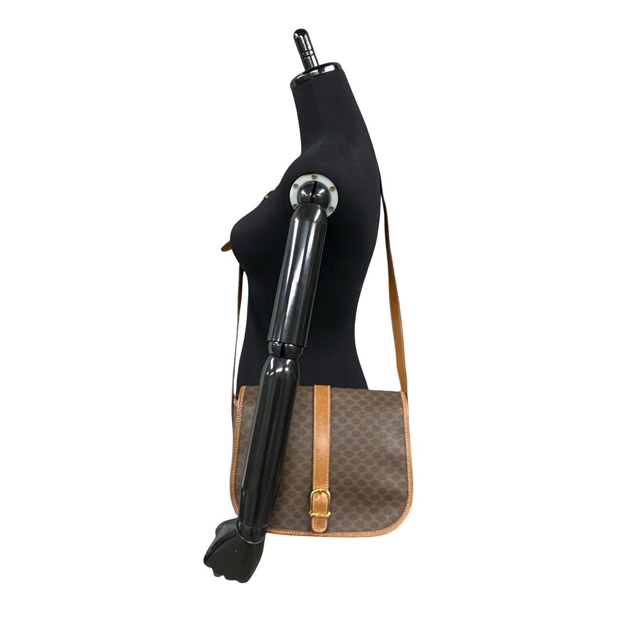 Celine Celine Shoulder Bag Brown Leather Size ONE SIZE - 2 Thumbnail