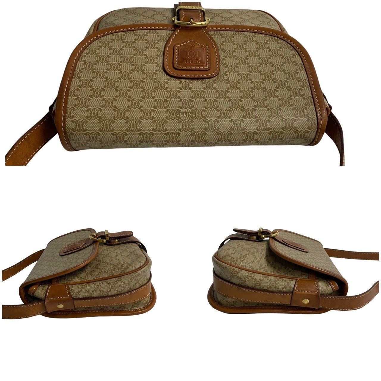 Celine Celine Shoulder Bag Brown Leather Size ONE SIZE - 5 Thumbnail