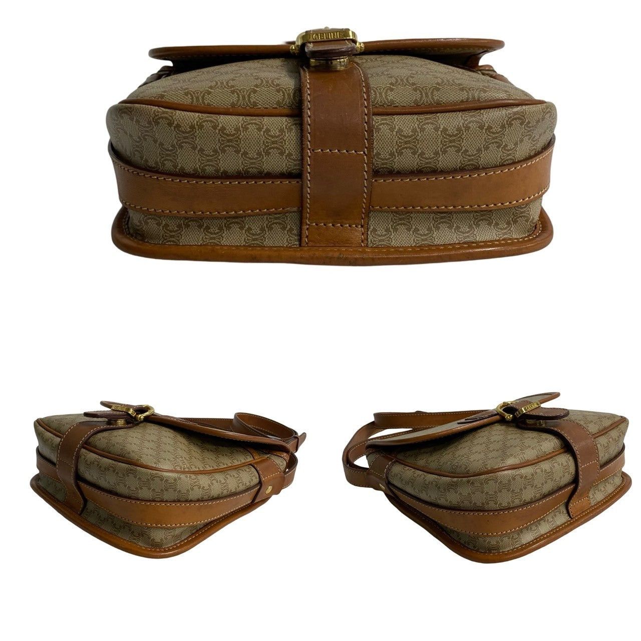 Celine Celine Shoulder Bag Brown Leather Size ONE SIZE - 6 Thumbnail