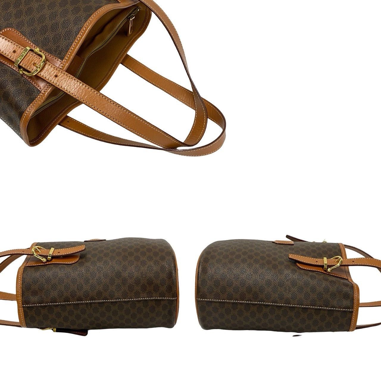 Celine Celine Tote Bag Brown Leather Size ONE SIZE - 5 Thumbnail