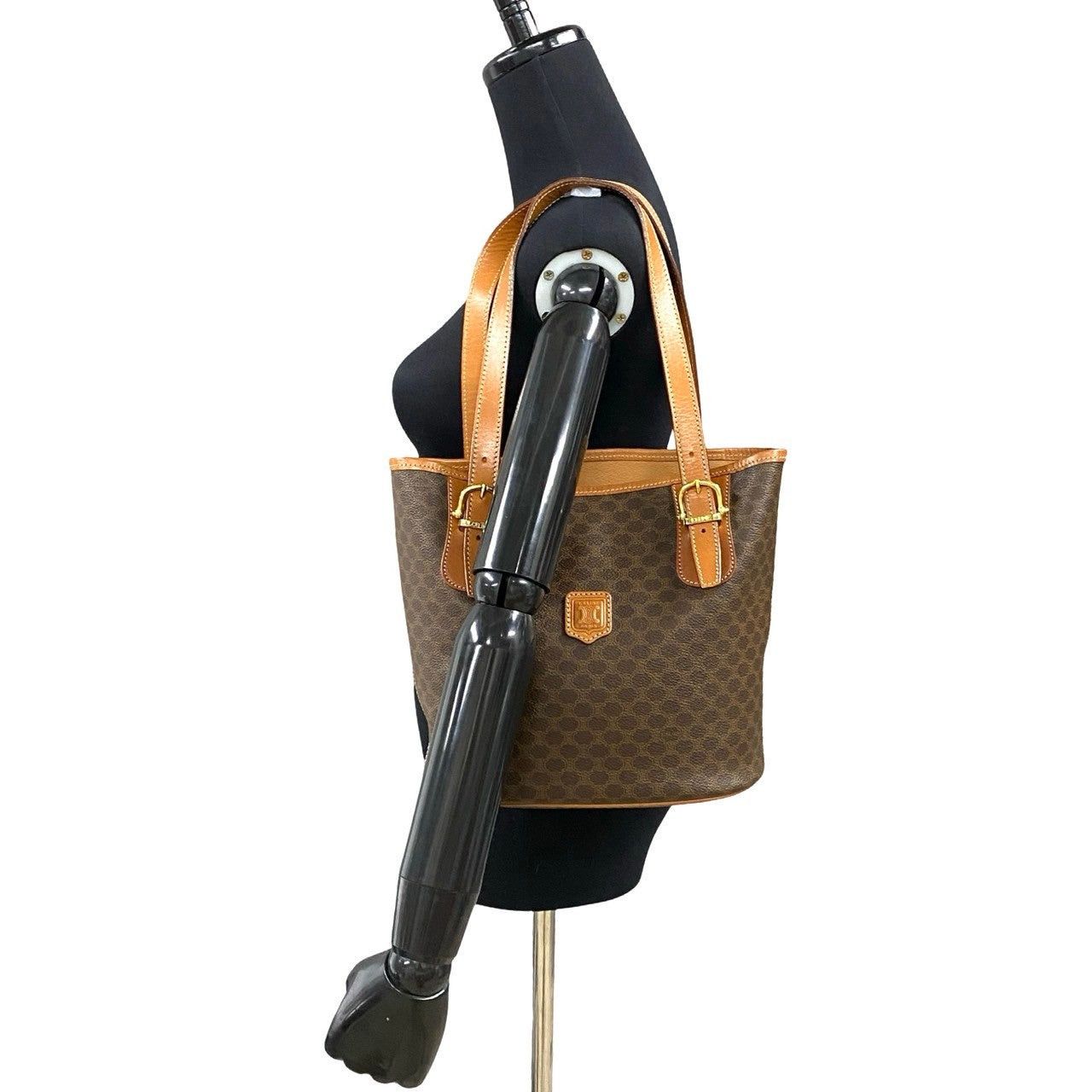 Celine Celine Tote Bag Brown Leather Size ONE SIZE - 2 Thumbnail