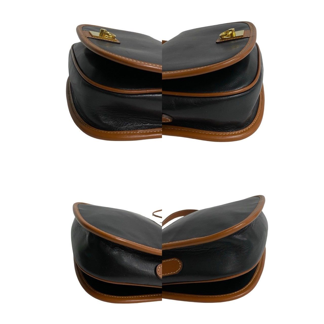 Celine Celine Shoulder Bag Brown Leather Size ONE SIZE - 7 Thumbnail