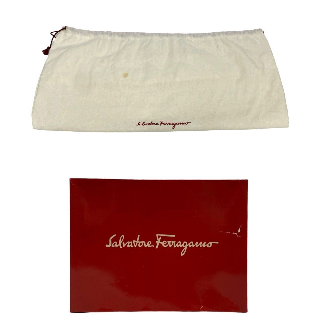 Salvatore Ferragamo Salvatore Ferragamo Shoulder Bag Black Leather Size ONE SIZE - 9 Thumbnail
