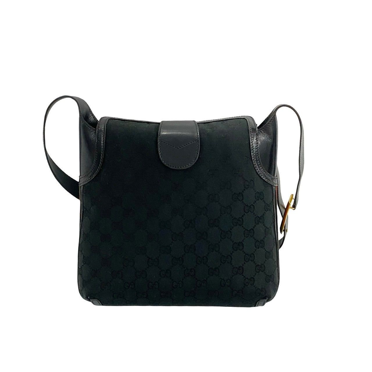Gucci Gucci Shoulder Bag Black Leather Size ONE SIZE - 4 Thumbnail