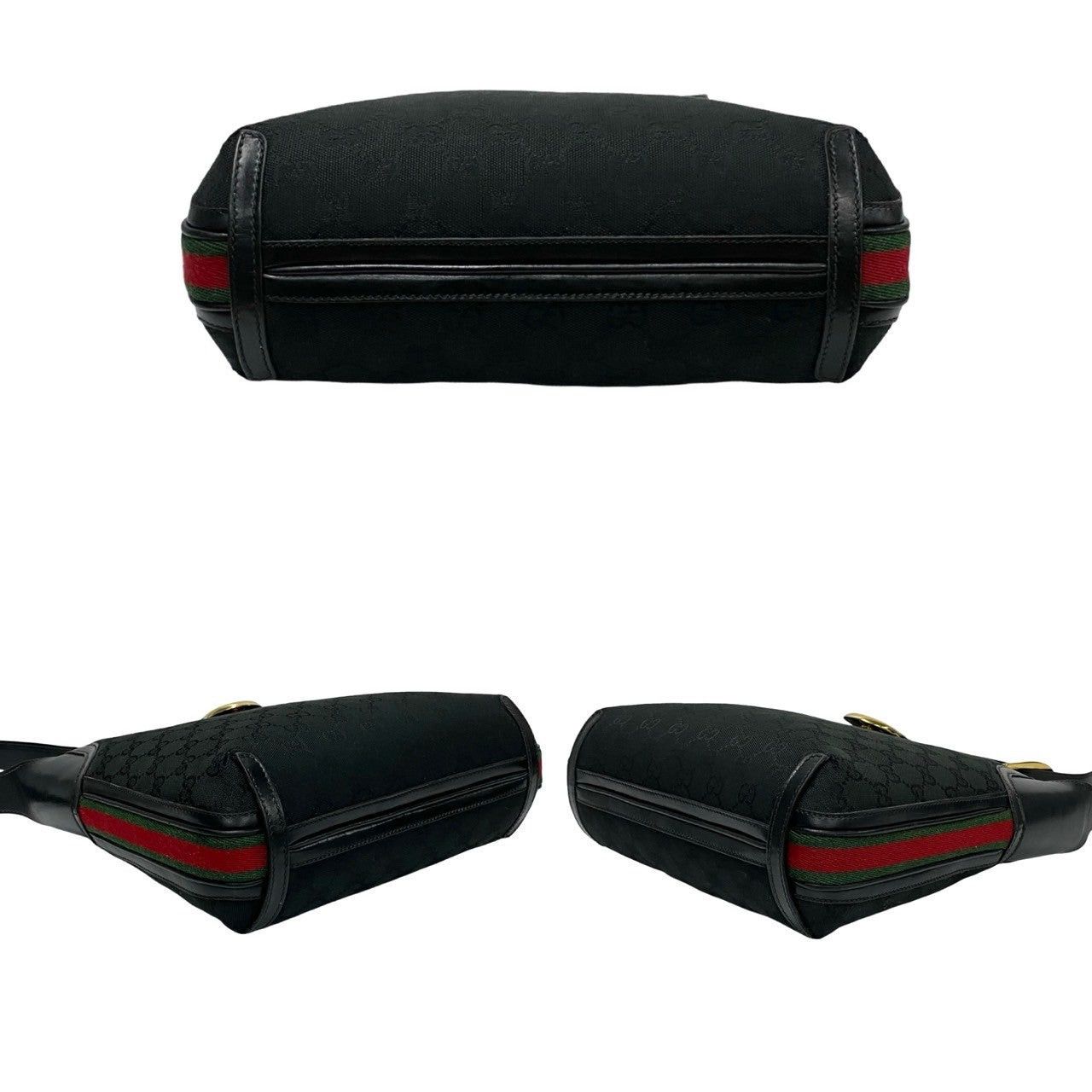 Gucci Gucci Shoulder Bag Black Leather Size ONE SIZE - 6 Thumbnail