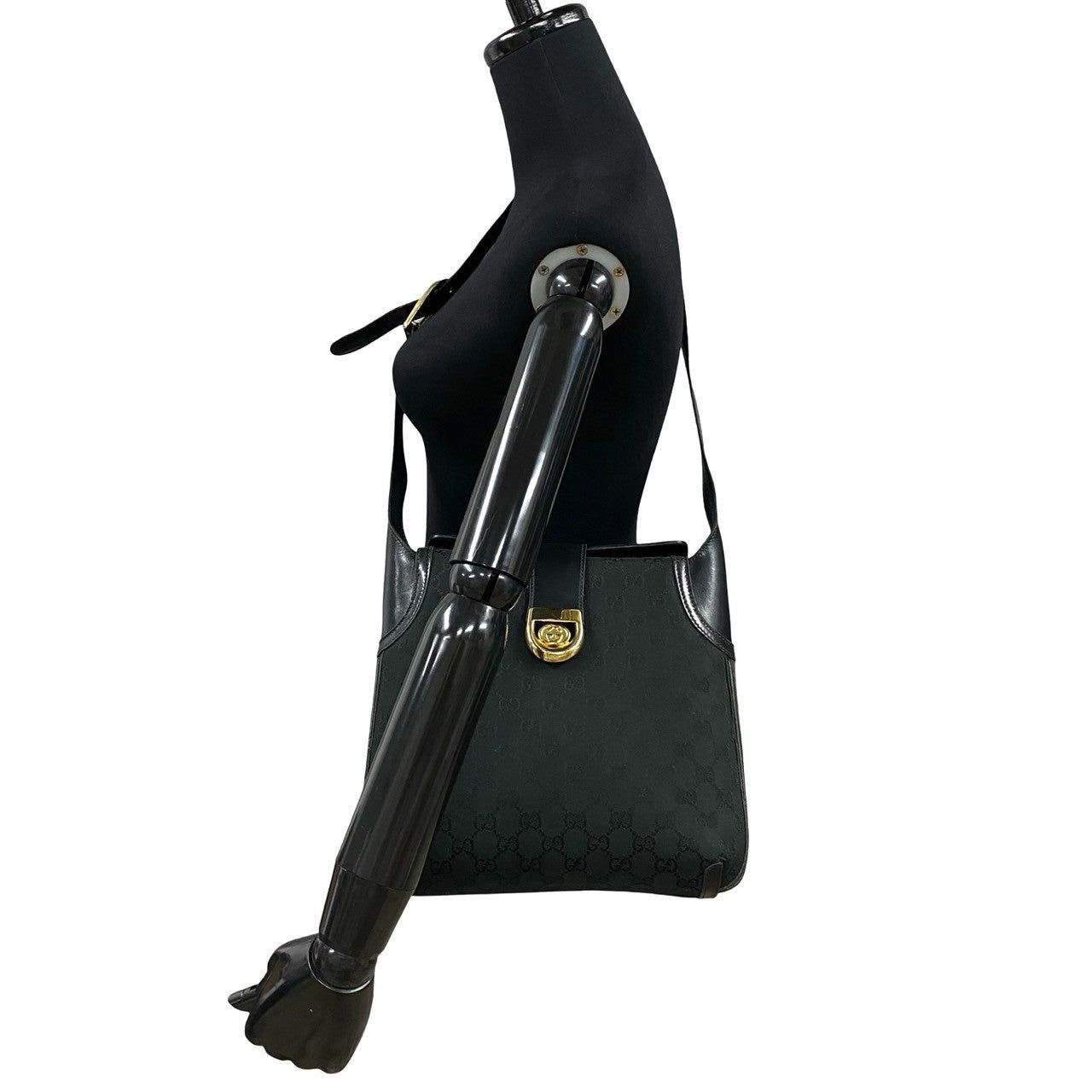 Gucci Gucci Shoulder Bag Black Leather Size ONE SIZE - 2 Thumbnail