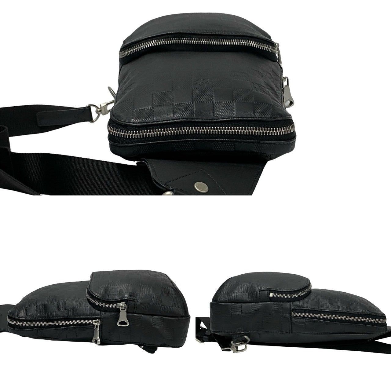 Louis Vuitton Louis Vuitton Shoulder Bag Black Leather Size ONE SIZE - 5 Thumbnail