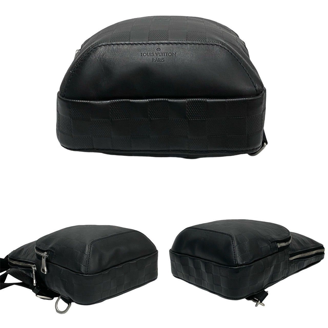 Louis Vuitton Louis Vuitton Shoulder Bag Black Leather Size ONE SIZE - 6 Thumbnail