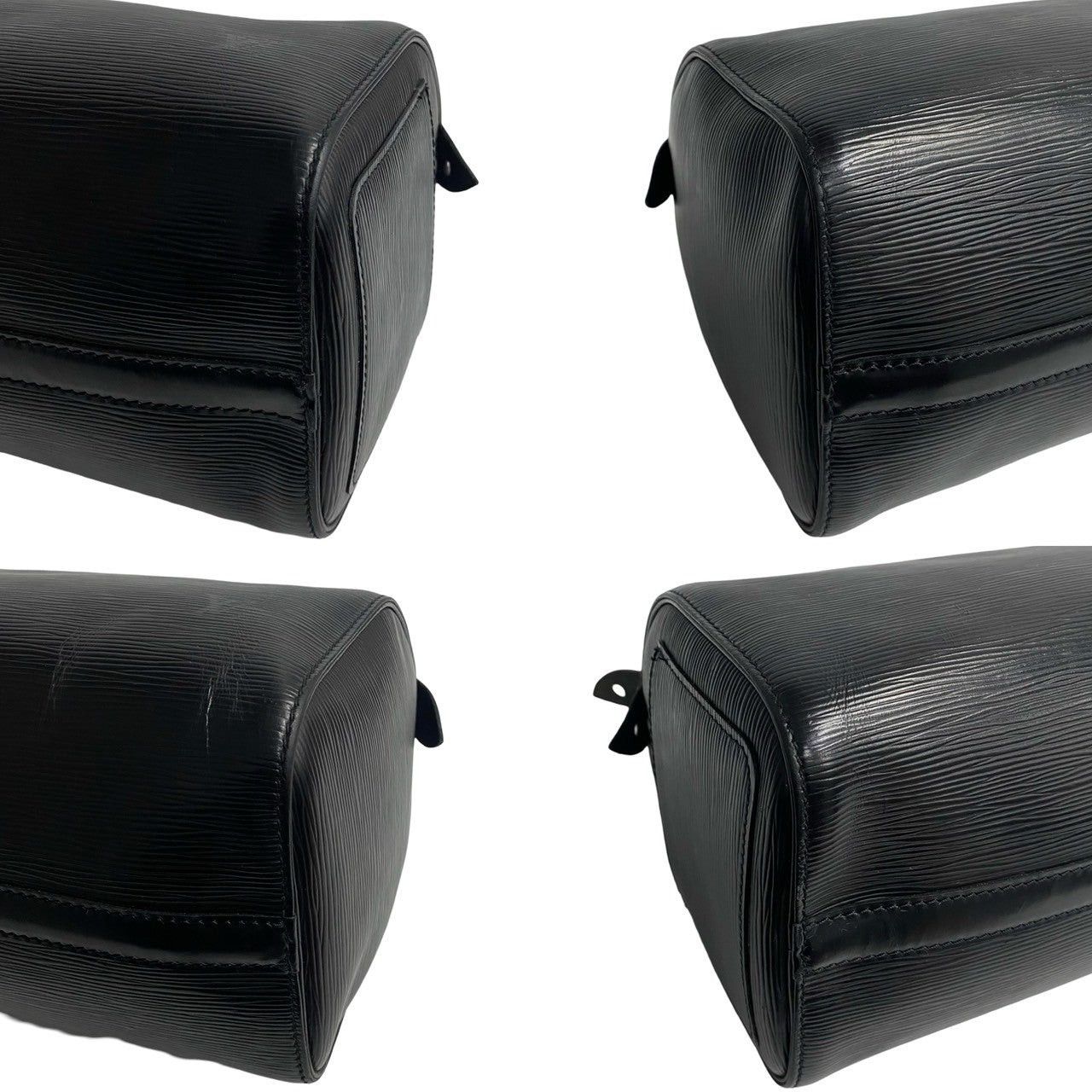 Louis Vuitton Louis Vuitton Handbag Black Leather Size ONE SIZE - 7 Thumbnail