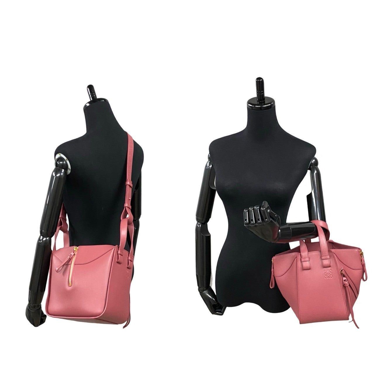 Loewe Loewe Shoulder Bag Pink Leather Size ONE SIZE - 2 Thumbnail