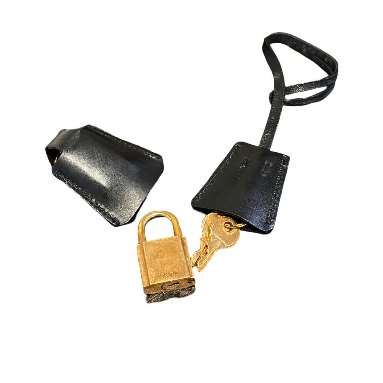 Prada Prada Shoulder Bag Black Leather Size ONE SIZE - 9 Thumbnail