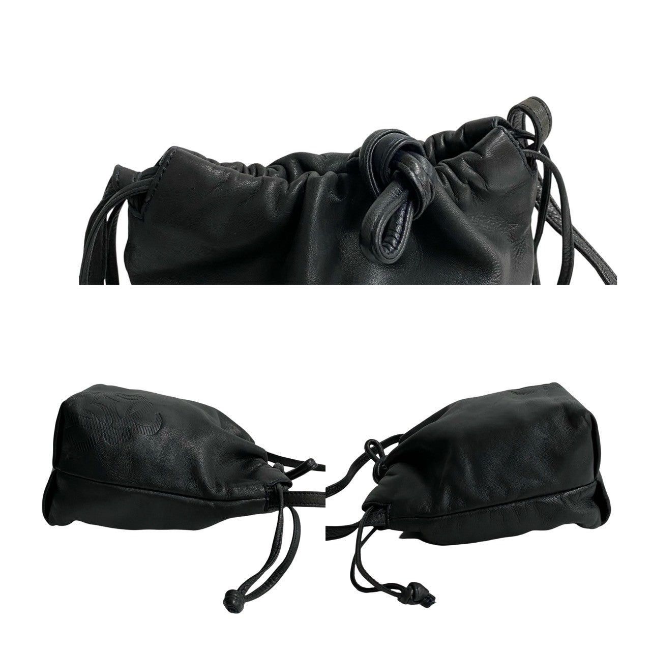 Loewe Loewe Shoulder Bag Black Leather Size ONE SIZE - 5 Thumbnail