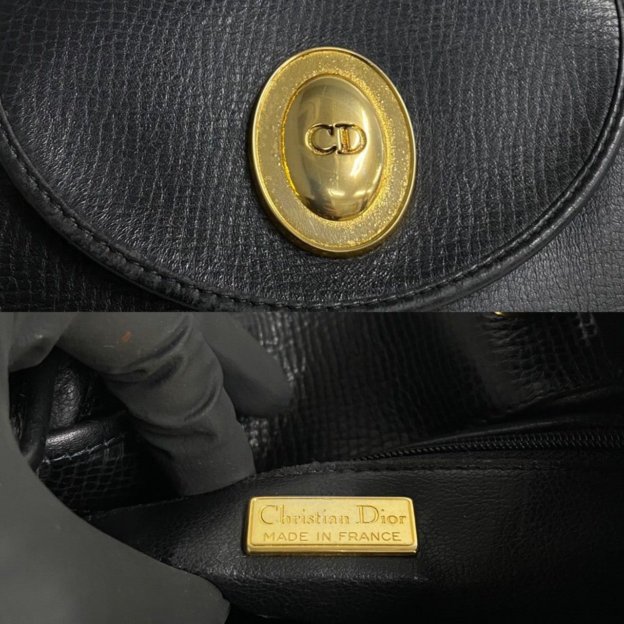 Dior Dior Backpack Black Leather Size ONE SIZE - 3 Thumbnail