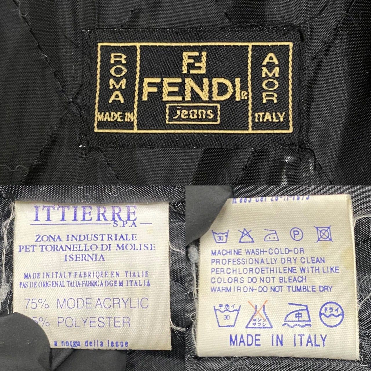 Fendi Fendi Other Black Synthetic Size ONE SIZE - 3 Thumbnail
