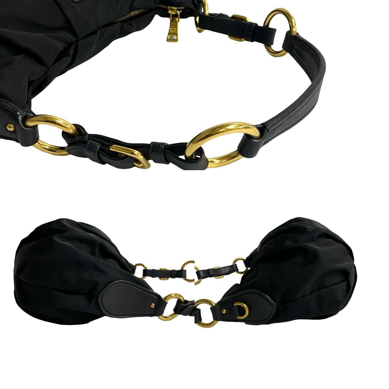 Prada Prada Shoulder Bag Black Synthetic Size ONE SIZE - 5 Thumbnail