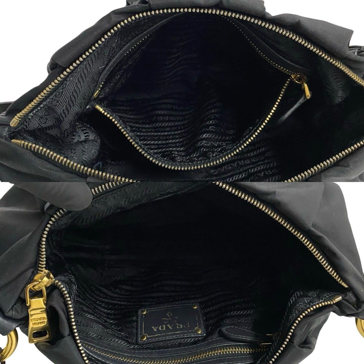 Prada Prada Shoulder Bag Black Synthetic Size ONE SIZE - 8 Thumbnail