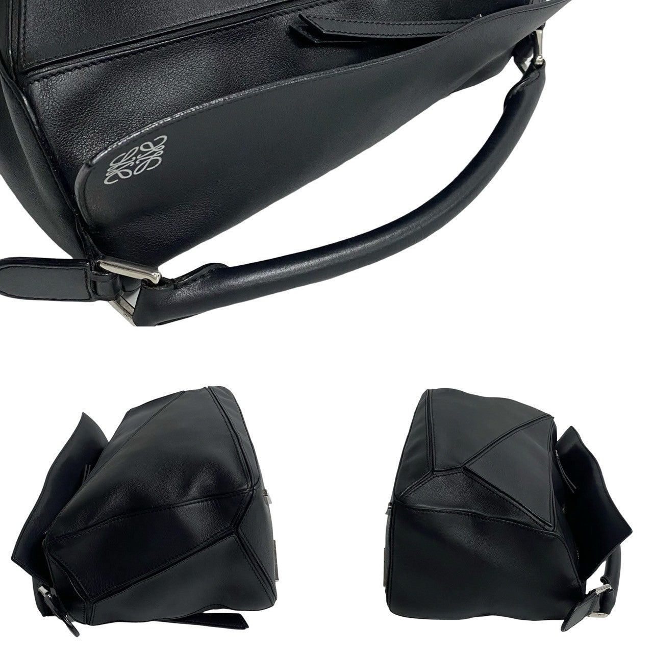 Loewe Loewe Shoulder Bag Black Leather Size ONE SIZE - 5 Thumbnail