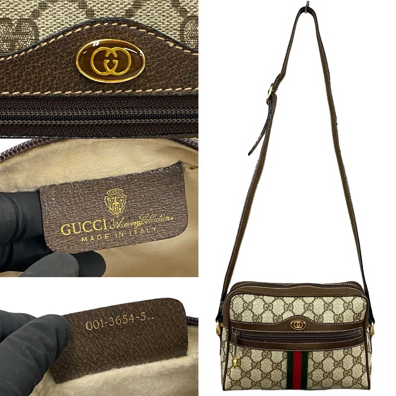 Gucci Gucci Shoulder Bag Brown Leather Size ONE SIZE - 3 Thumbnail