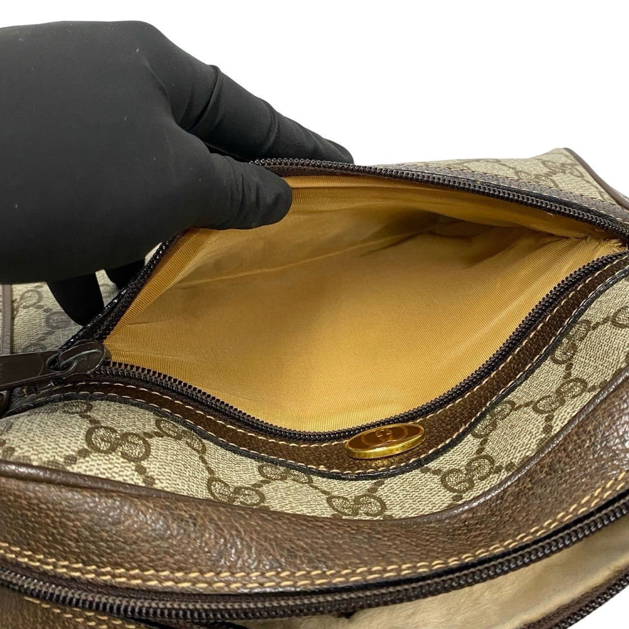 Gucci Gucci Shoulder Bag Brown Leather Size ONE SIZE - 9 Thumbnail