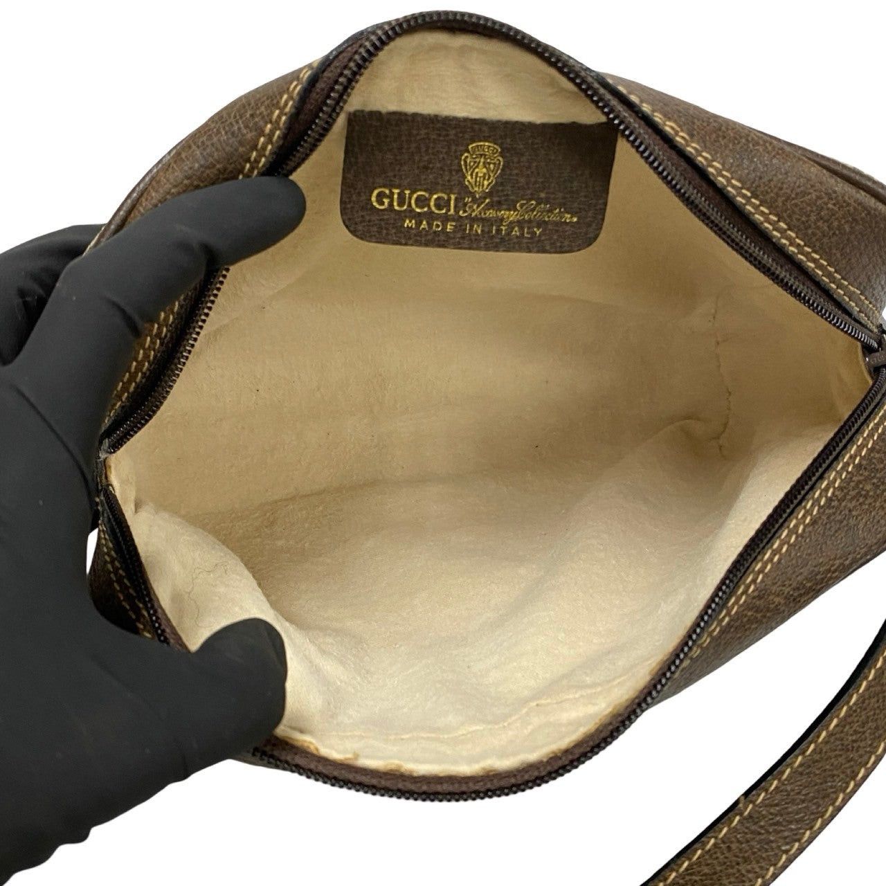 Gucci Gucci Shoulder Bag Brown Leather Size ONE SIZE - 8 Thumbnail