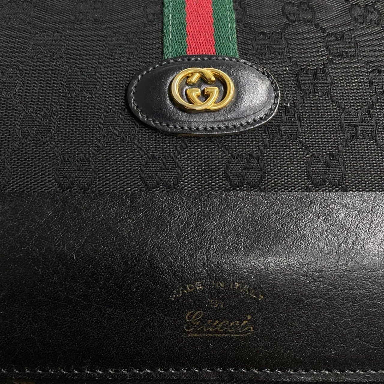Gucci Gucci Handbag Black Leather Size ONE SIZE - 3 Thumbnail