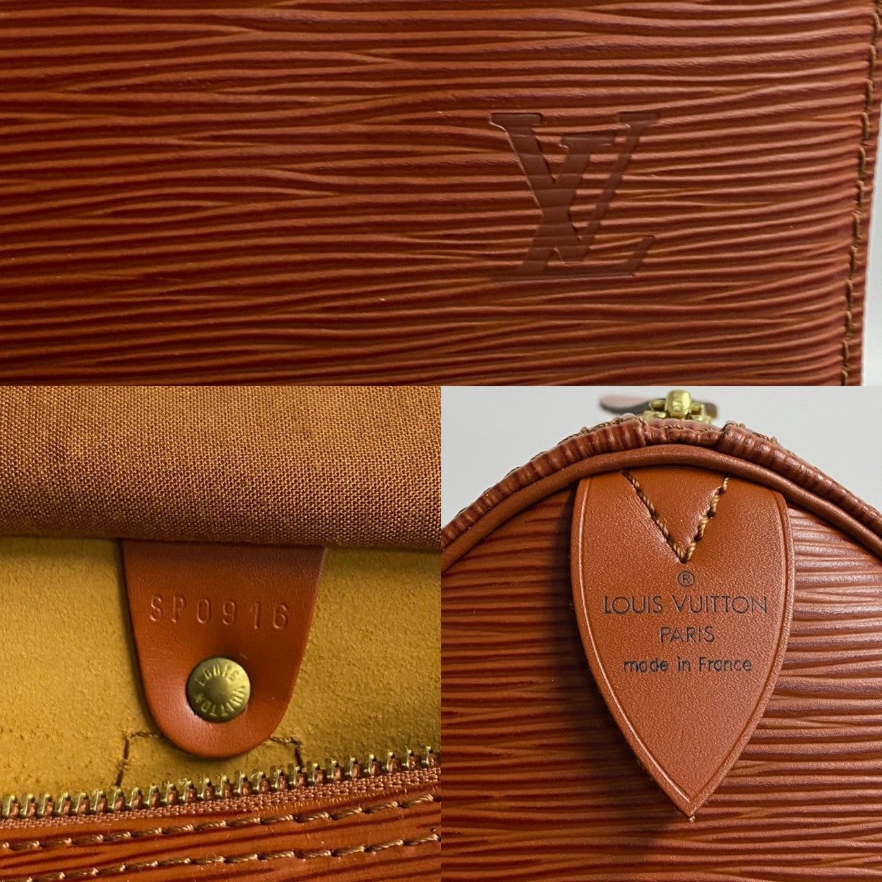 Louis Vuitton Louis Vuitton Handbag Brown Leather Size ONE SIZE - 3 Thumbnail