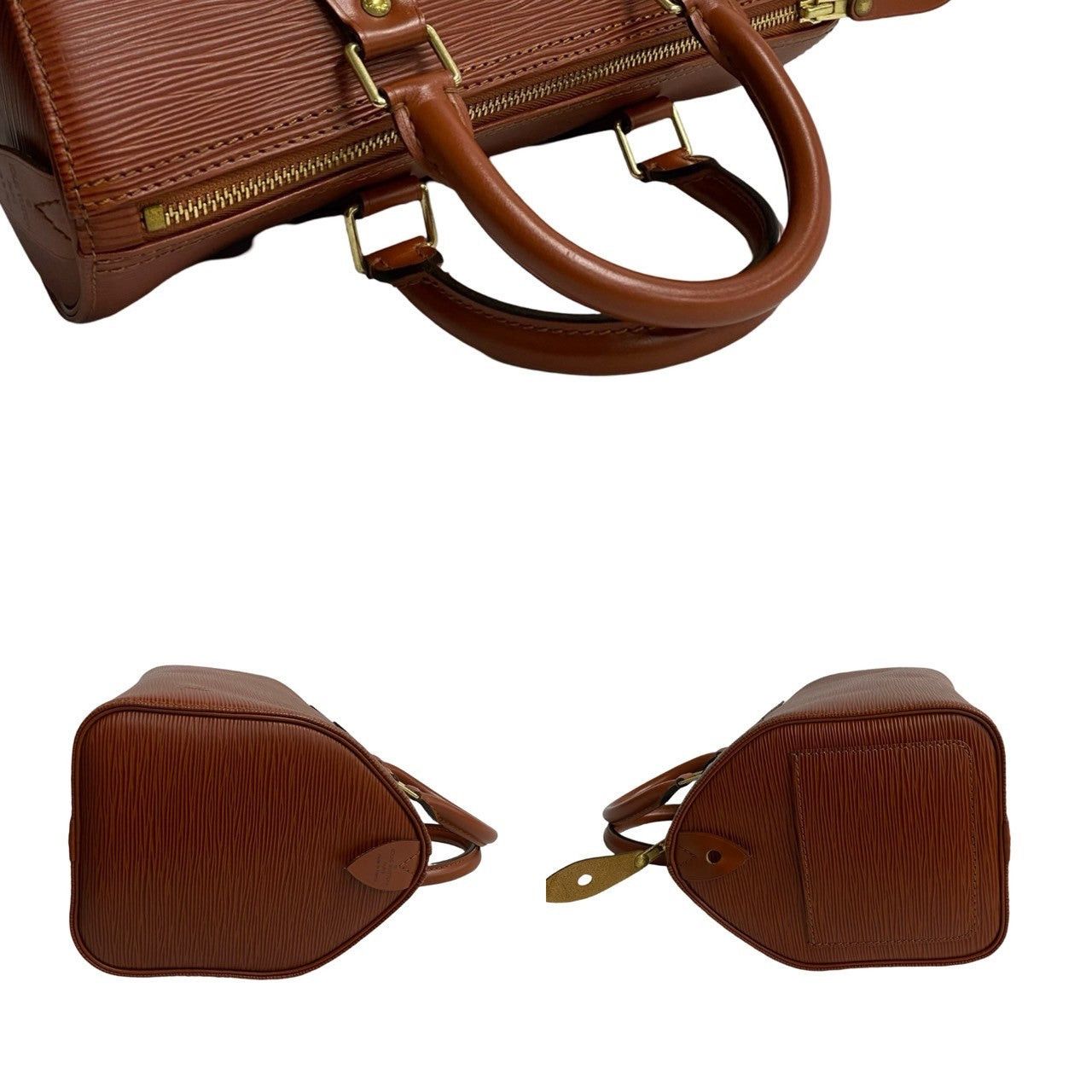 Louis Vuitton Louis Vuitton Handbag Brown Leather Size ONE SIZE - 5 Thumbnail