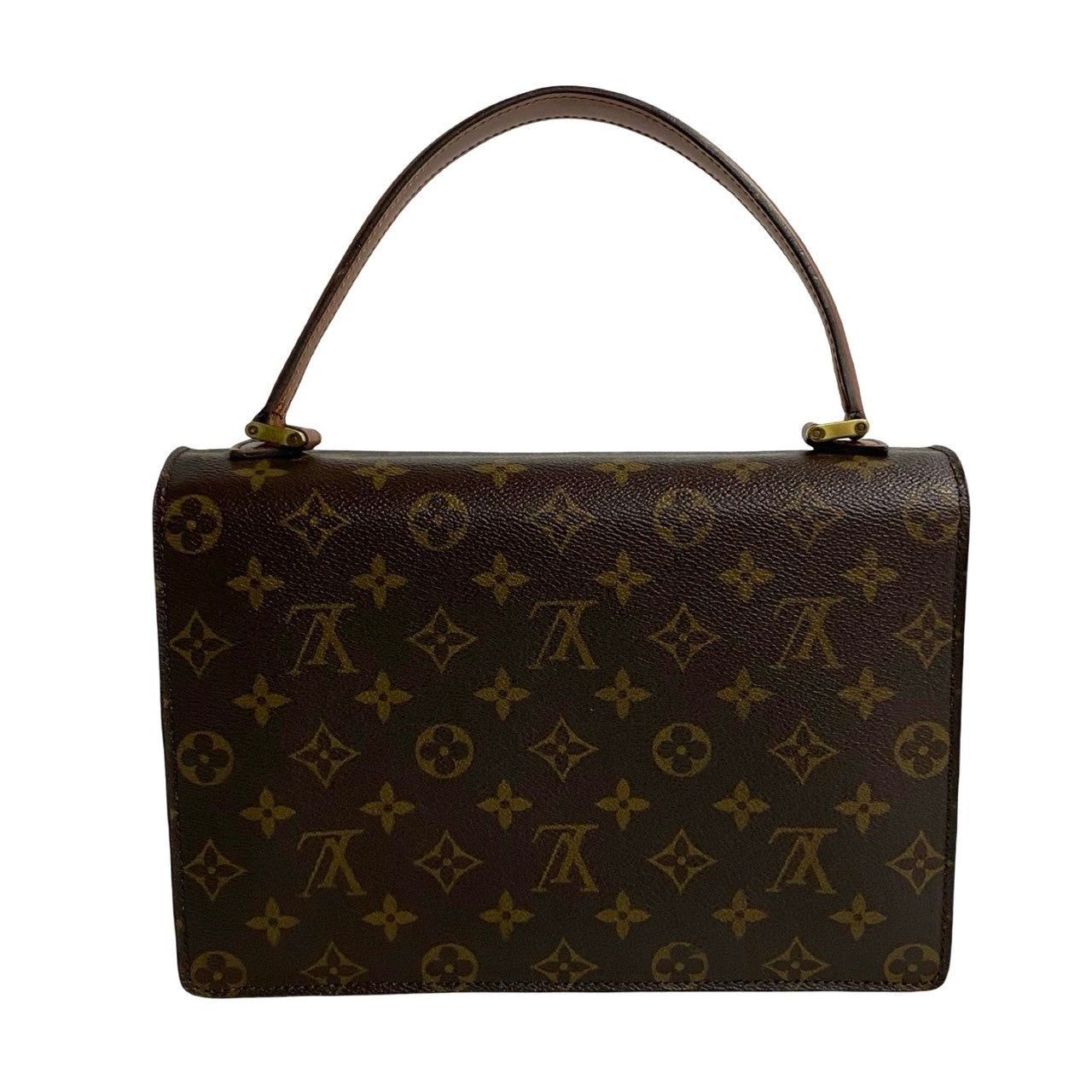 Louis Vuitton Louis Vuitton Handbag Brown Leather Size ONE SIZE - 4 Thumbnail