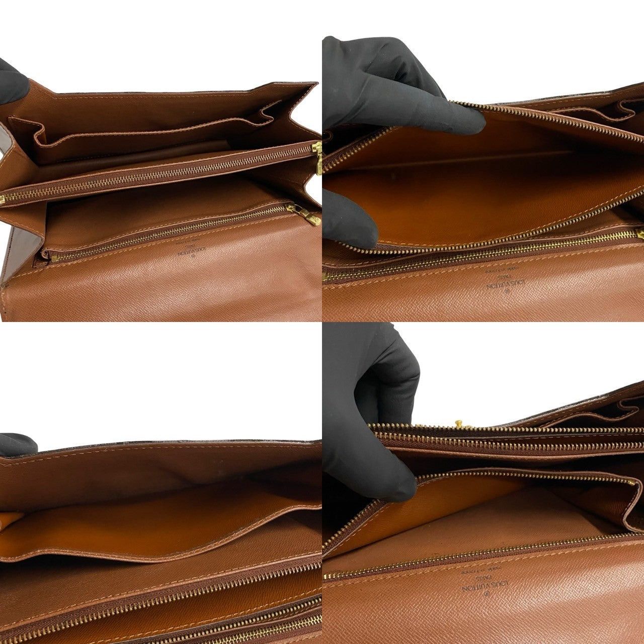 Louis Vuitton Louis Vuitton Handbag Brown Leather Size ONE SIZE - 8 Thumbnail