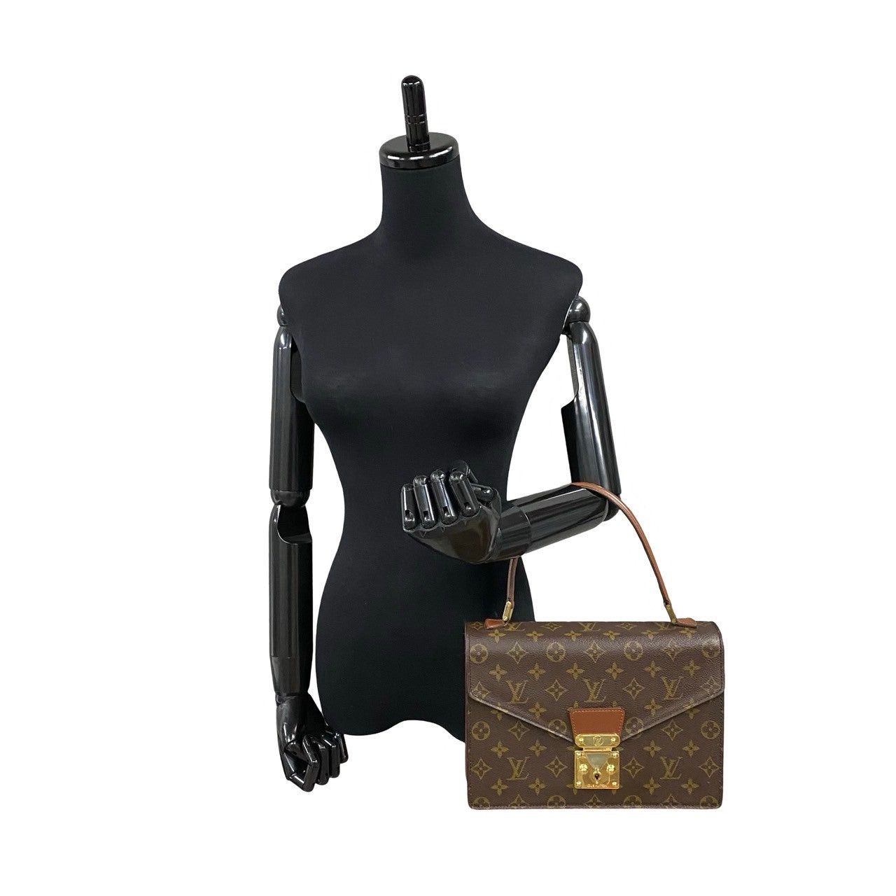 Louis Vuitton Louis Vuitton Handbag Brown Leather Size ONE SIZE - 2 Thumbnail