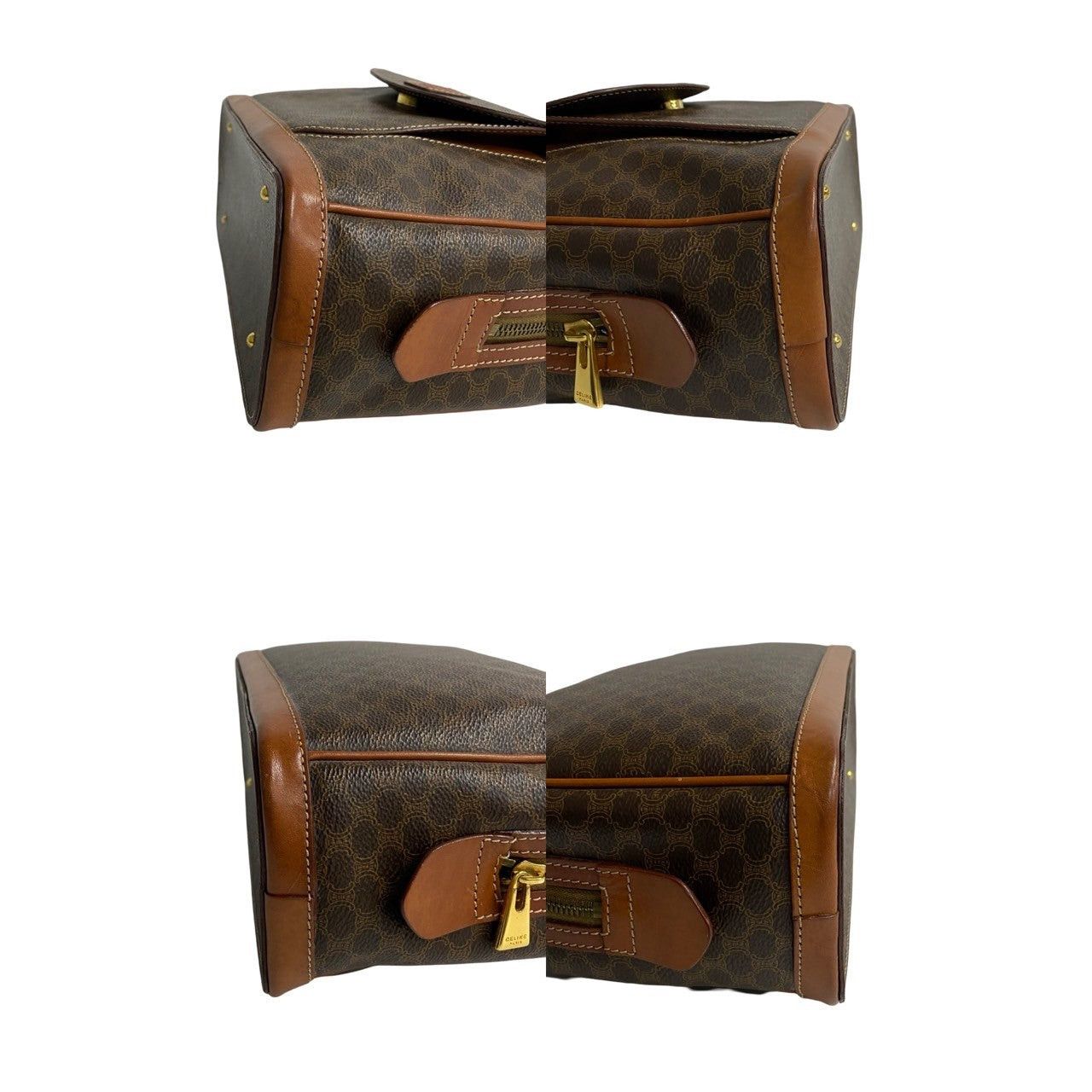 Celine Celine Handbag Brown Leather Size ONE SIZE - 7 Thumbnail