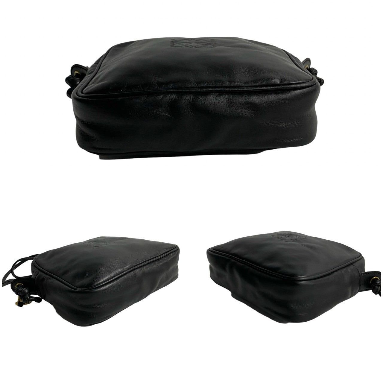 Loewe Loewe Shoulder Bag Black Leather Size ONE SIZE - 6 Thumbnail