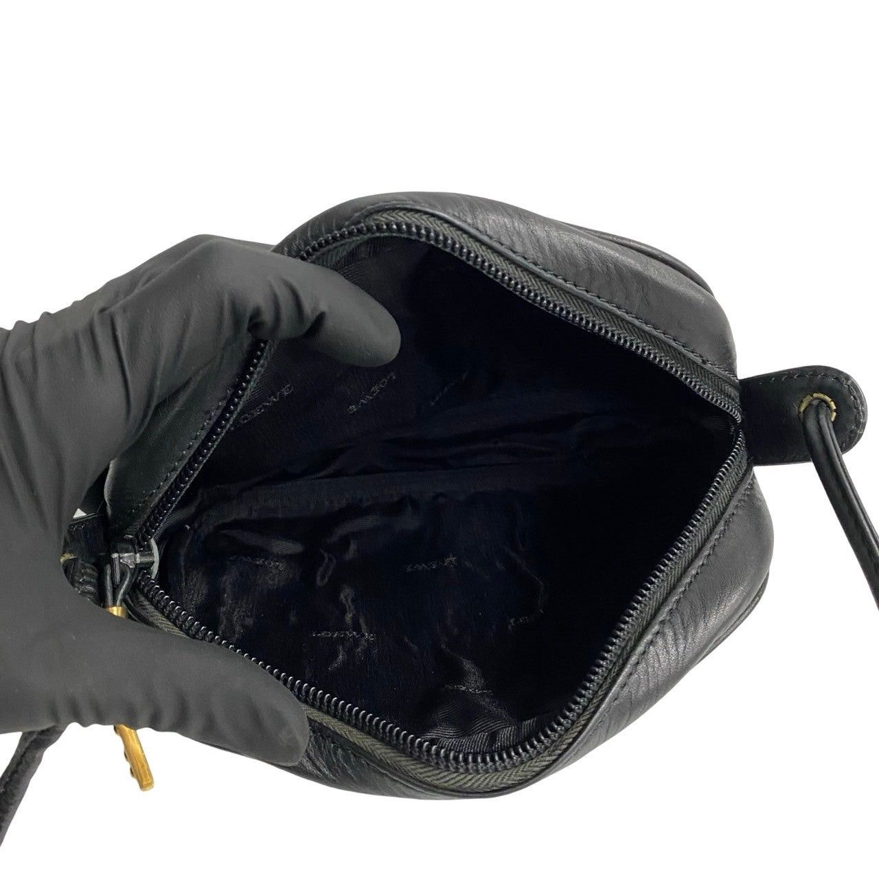 Loewe Loewe Shoulder Bag Black Leather Size ONE SIZE - 8 Thumbnail