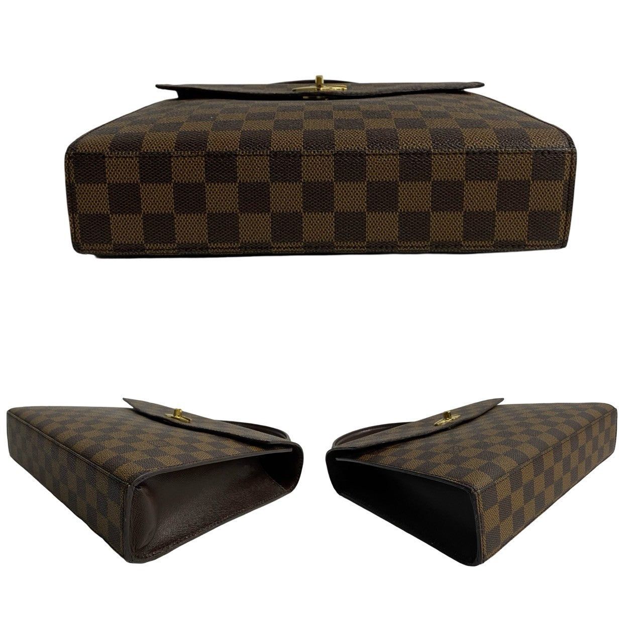 Louis Vuitton Louis Vuitton Handbag Brown Leather Size ONE SIZE - 6 Thumbnail