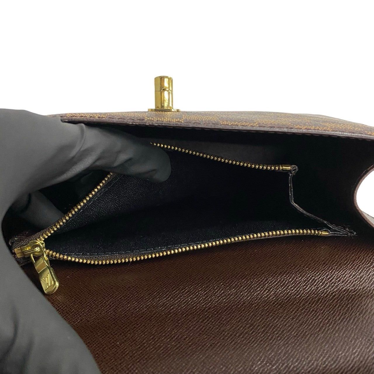 Louis Vuitton Louis Vuitton Handbag Brown Leather Size ONE SIZE - 9 Thumbnail