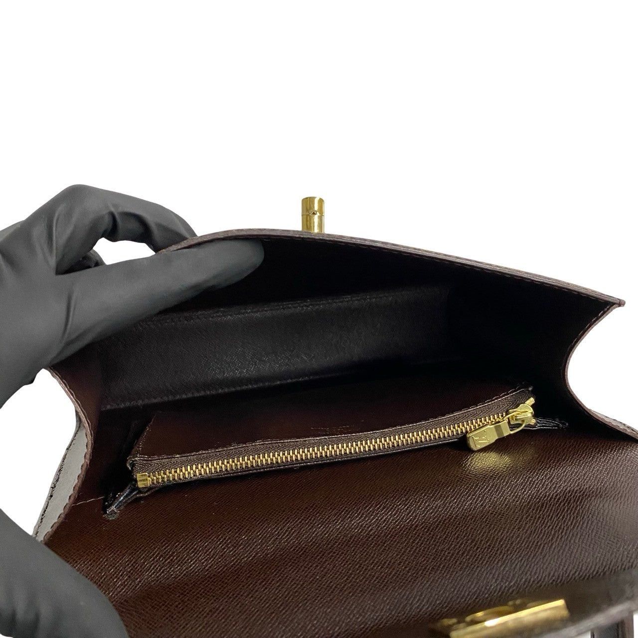 Louis Vuitton Louis Vuitton Handbag Brown Leather Size ONE SIZE - 8 Thumbnail