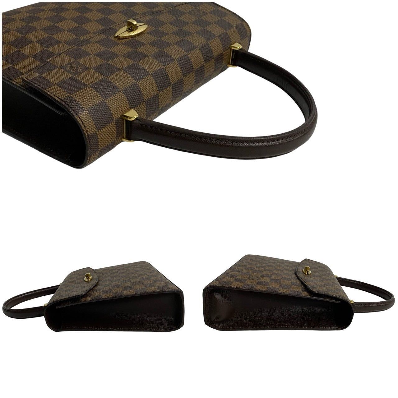 Louis Vuitton Louis Vuitton Handbag Brown Leather Size ONE SIZE - 5 Thumbnail