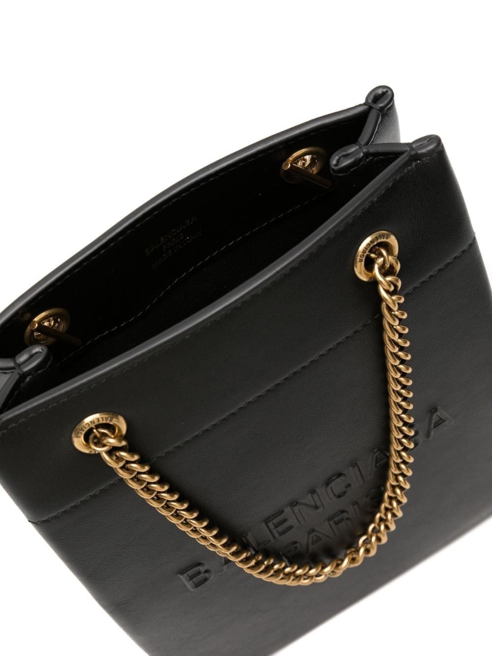 Balenciaga Duty Free Bag in leather Mini in black Size ONE SIZE - 4 Thumbnail