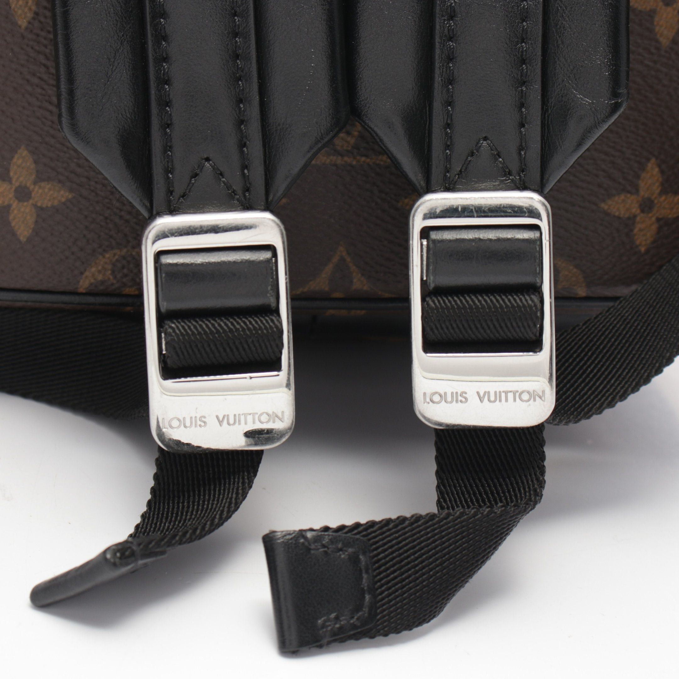 Louis Vuitton Louis Vuitton Josh Nv Monogram Macassar Backpack Rucksack Leather Brown Black Size ONE SIZE - 7 Thumbnail