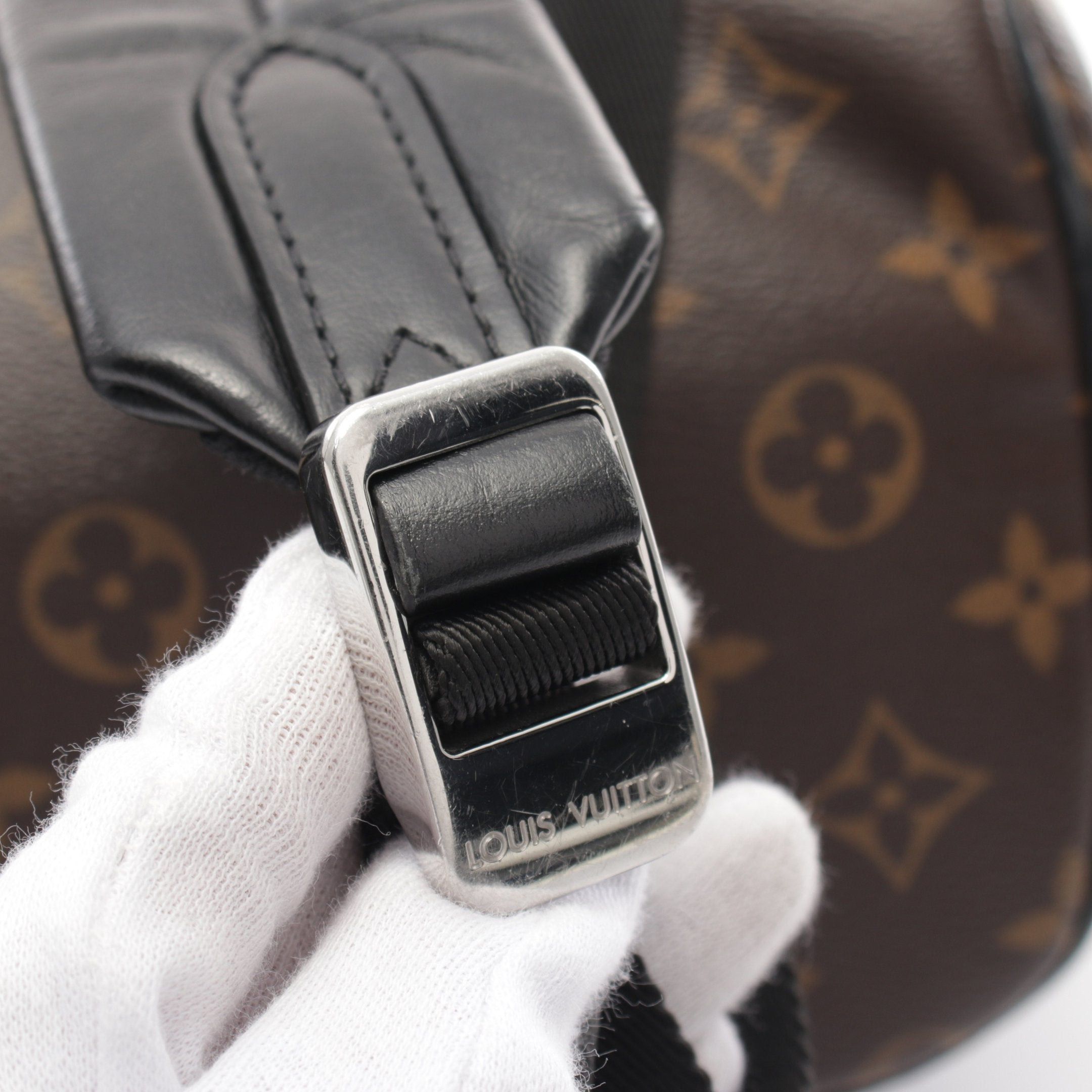 Louis Vuitton Louis Vuitton Josh Nv Monogram Macassar Backpack Rucksack Leather Brown Black Size ONE SIZE - 8 Thumbnail
