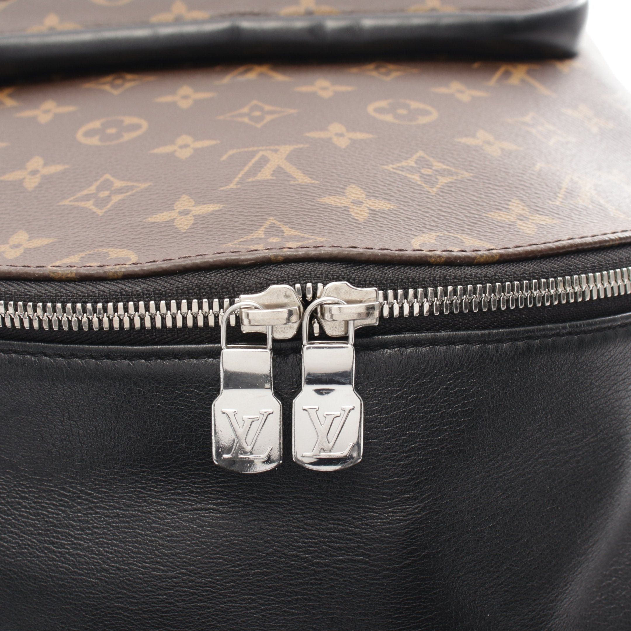 Louis Vuitton Louis Vuitton Josh Nv Monogram Macassar Backpack Rucksack Leather Brown Black Size ONE SIZE - 10 Thumbnail
