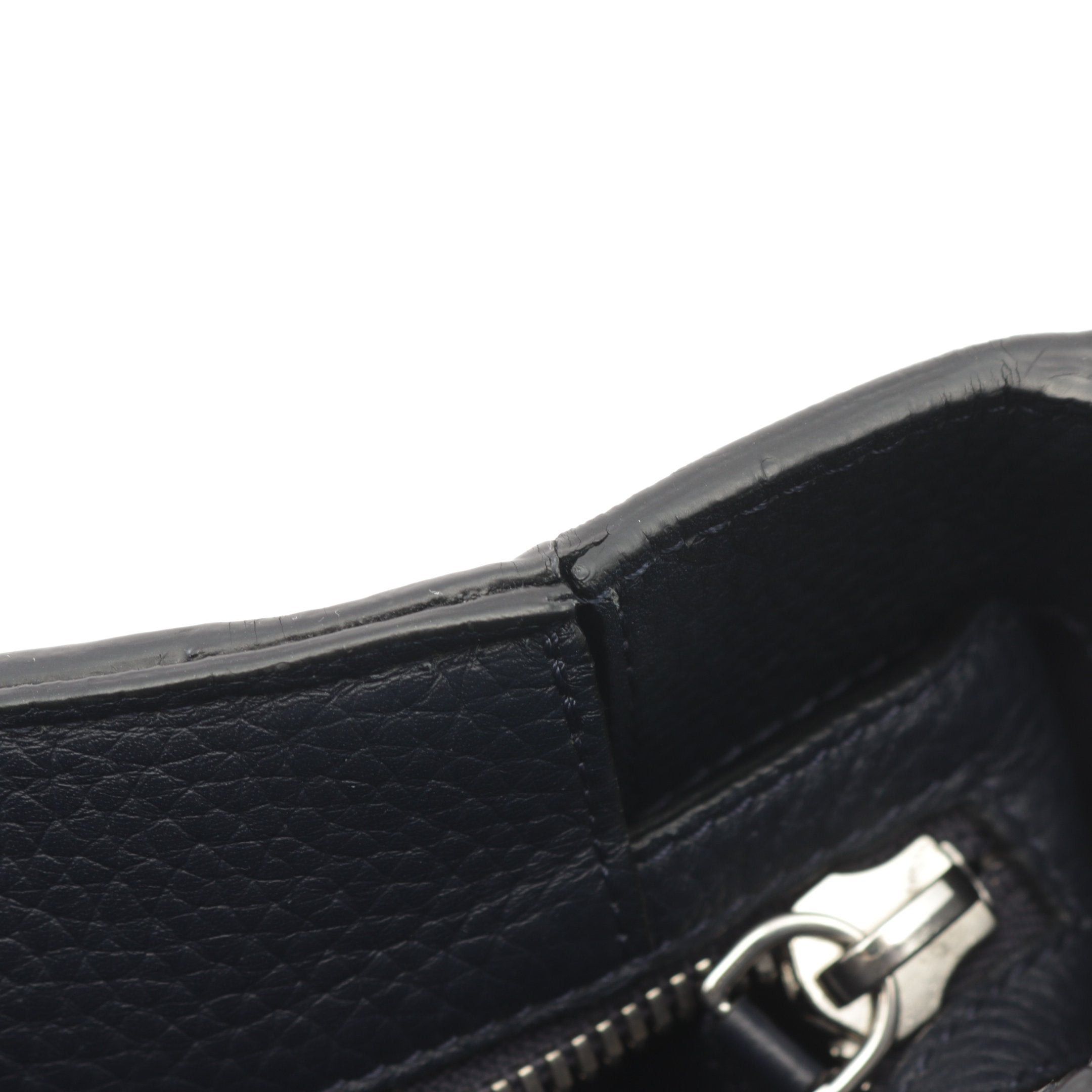 Louis Vuitton Louis Vuitton East Side Handbag Tote Bag Leather Dark Navy Size ONE SIZE - 6 Thumbnail