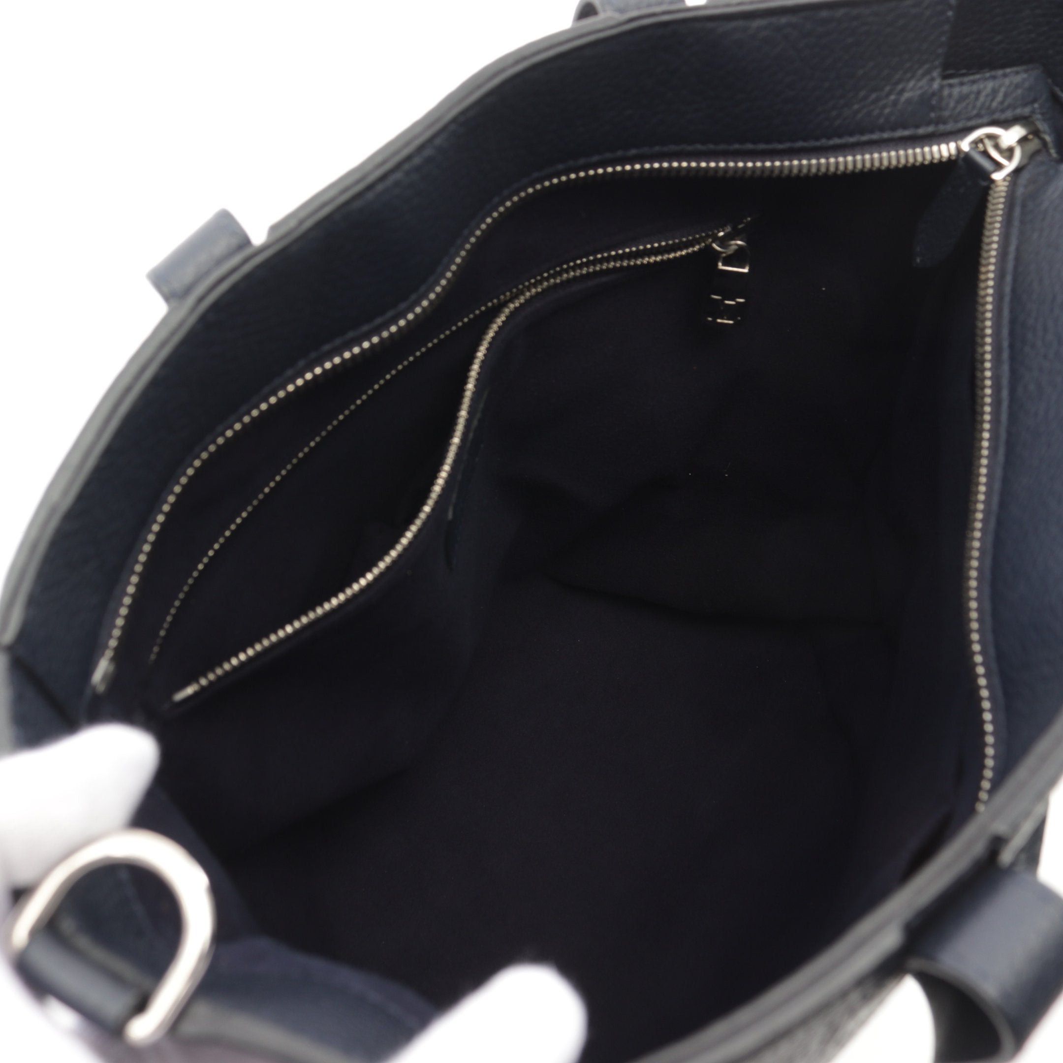 Louis Vuitton Louis Vuitton East Side Handbag Tote Bag Leather Dark Navy Size ONE SIZE - 3 Thumbnail